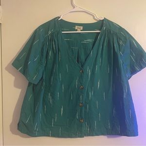 Adorable ANA Green Top